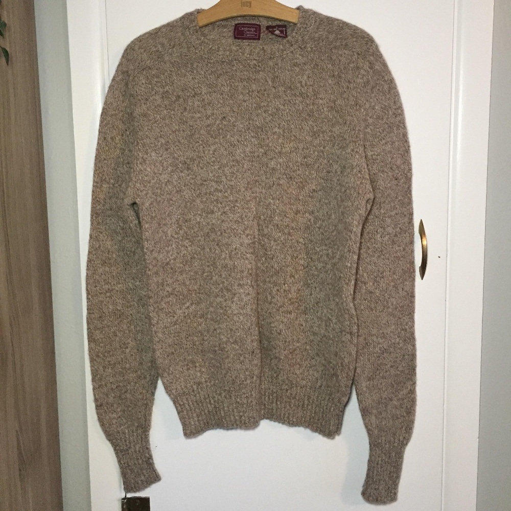 Cambridge Classics Vintage 100% Wool Light Brown